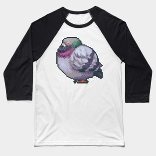 Rock Dove Pigeon Sprite Baseball T-Shirt